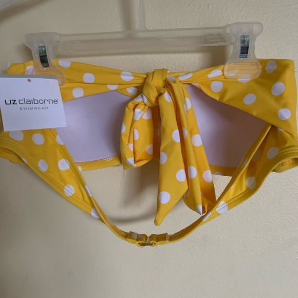 Liz Claiborne Bikini Halter Swimsuit Top - Picture 6 of 7